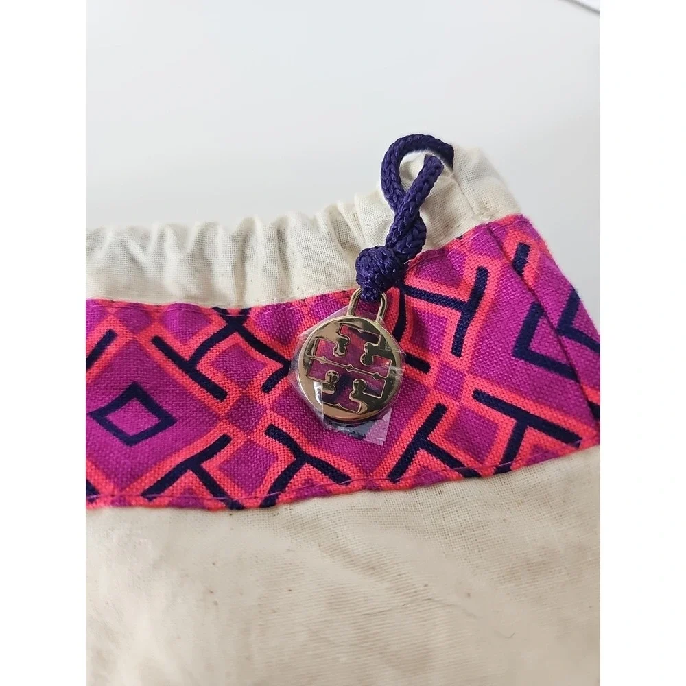 Tory Burch Logo Drawstring Dust Bag Handbag Larg 20.5